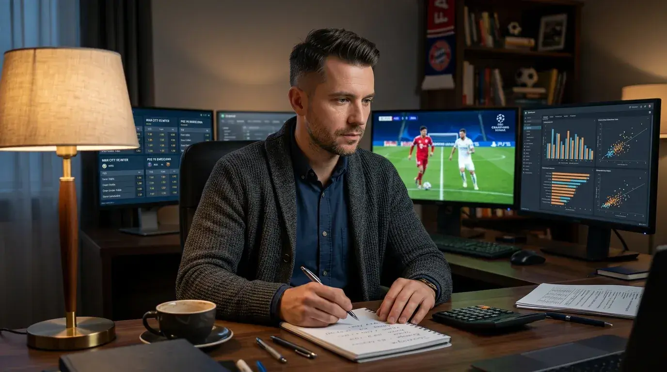 Strategie zakładów na Ligę Mistrzów - analiza value betting i zarządzanie bankrollem